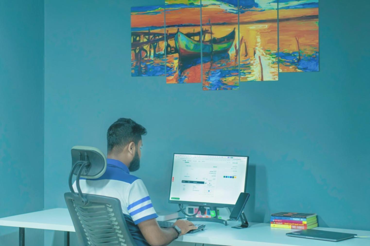 Professionelle Finanzberatung in modernem Büro